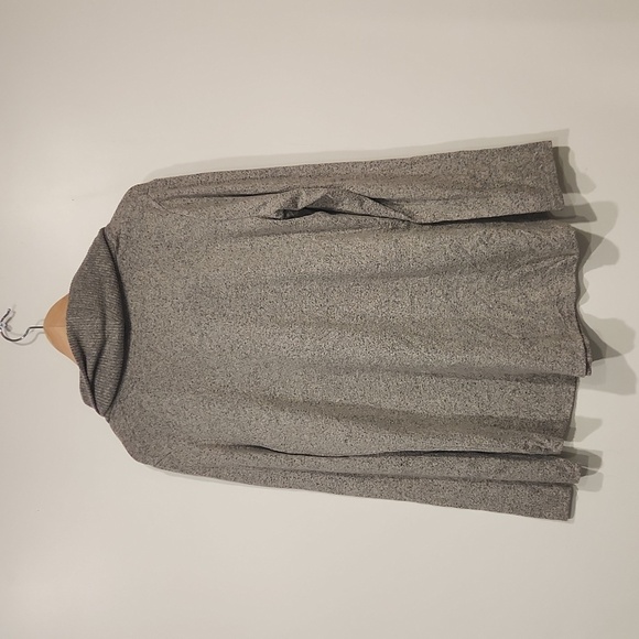 Apt.9 Women Cowl Neck Heather Gray Pullover long sleeve top tunic Size XL - Picture 4 of 4
